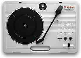 Vestax ポータブルターンテーブル handytrax USB BLACK 在庫限り】Vestax/スピーカー付きポータブルレコードプレーヤー